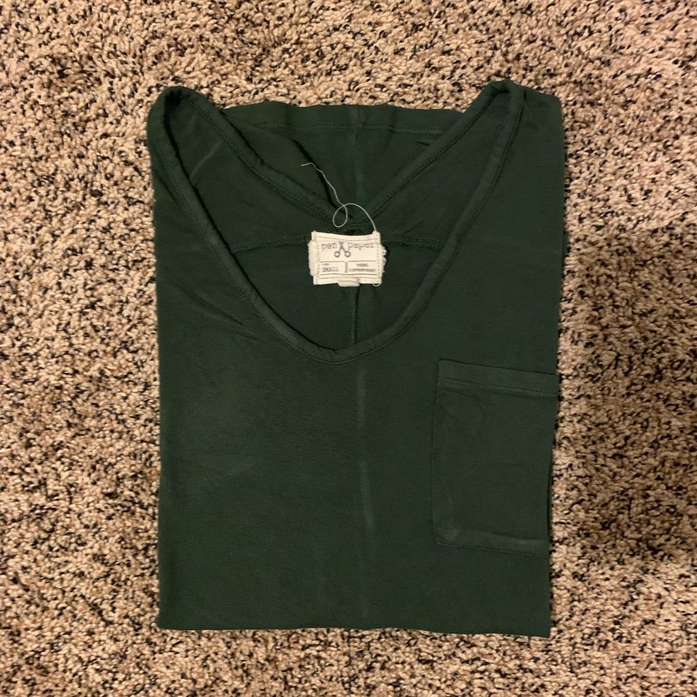 Olive Green Top